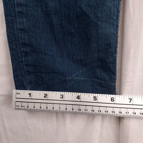 Levis Mens 502 Taper Fit Jeans Size 29W 32L Medium Wash Denim - Picture 7 of 13